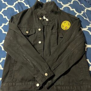 WeSC black, jean jacket